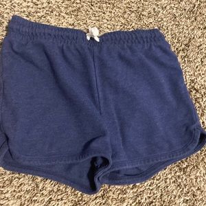 dark navy cat and jack shorts size y10